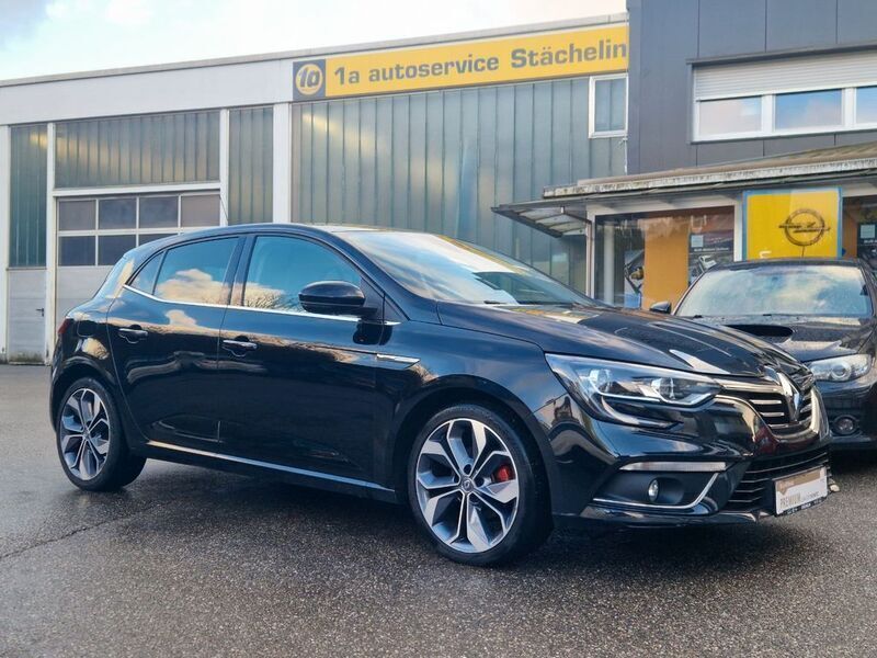 Schwarz Gebraucht 2018 Renault Mégane IV Bose Edition Limousine | 13.980 € (Etwas zu teuer) - Bild 1/4