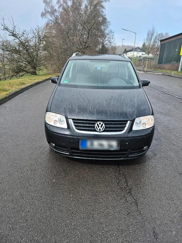 Gebraucht VW Touran 105 PS (77 kW) 2005 Schwarz Van / Kleinbus