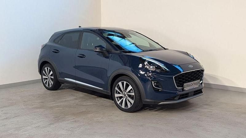 Gebraucht Ford Puma Titanium X 120 PS (88 kW) 2021 Blau Limousine
