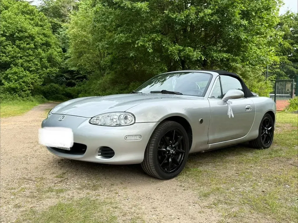 Gebraucht Mazda MX5 110 PS (80 kW) 2003 Silber Cabrio