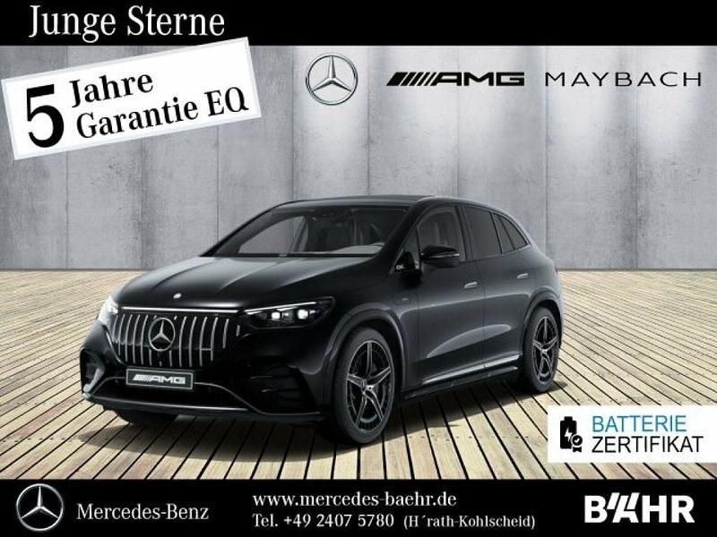 Lack obsidianschwarz (metallic) Gebraucht 2023 Mercedes EQE AMG 43 AMG SUV | 79.949 € (Fairer Preis) - Bild 1/4