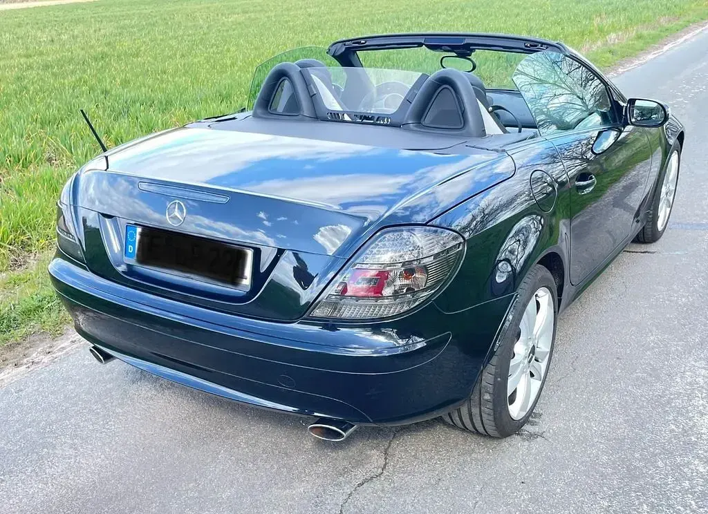 Gebraucht Mercedes SLK350 272 PS (200 kW) 2007 Schwarz Cabrio