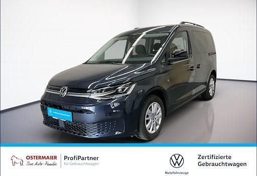 Gebraucht VW Caddy Life 102 PS (75 kW) 2024 Starlight blue metallic Van / Kleinbus