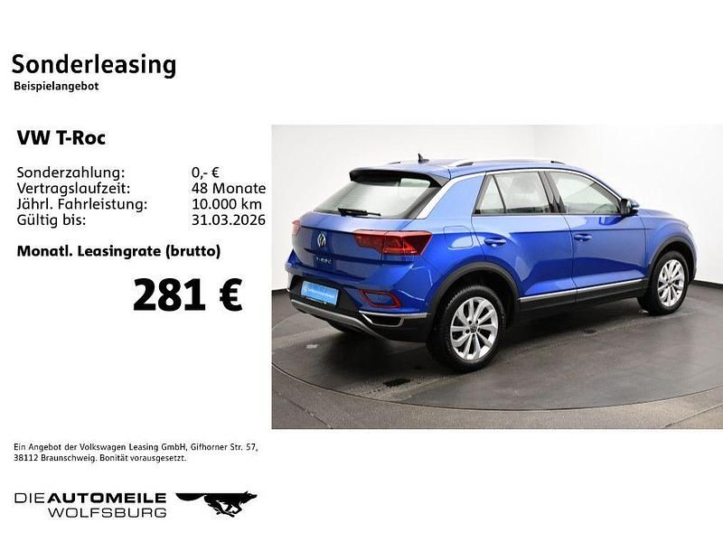 Gebraucht VW T-Roc Style 116 PS (85 kW) 2025 Ravennablau metallic SUV