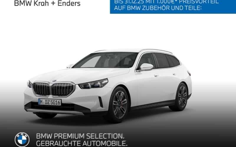 Weiß Neu 2025 BMW 520 Shadowline Kombi | 66.990 € - Bild 1/4