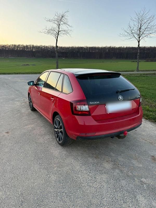 Gebraucht Skoda Rapid Monte Carlo 90 PS (66 kW) 2014 Rot Kleinwagen