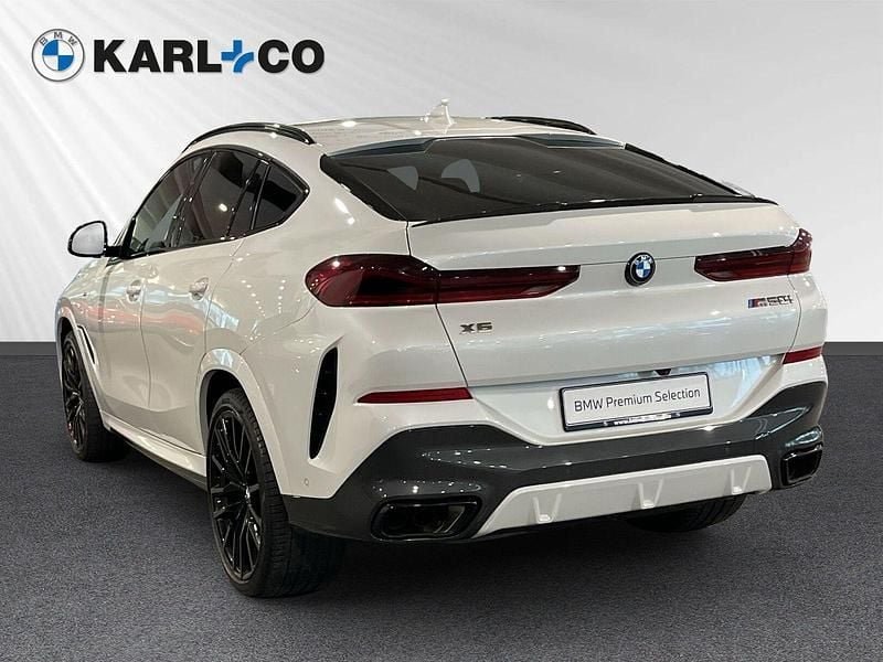 Gebraucht BMW X6 M50 Shadowline 530 PS (389 kW) 2022 Weiss SUV