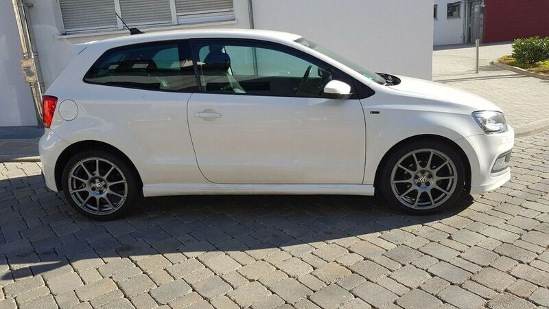 Gebraucht VW Polo R-line 90 PS (66 kW) 2014 Candyweiß Kleinwagen