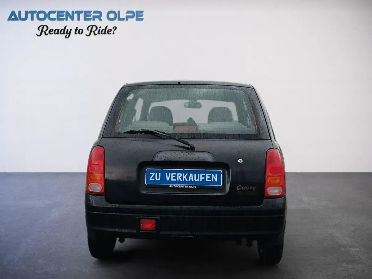 Gebraucht Daihatsu Cuore 56 PS (41 kW) 1999 Schwarz Kleinwagen