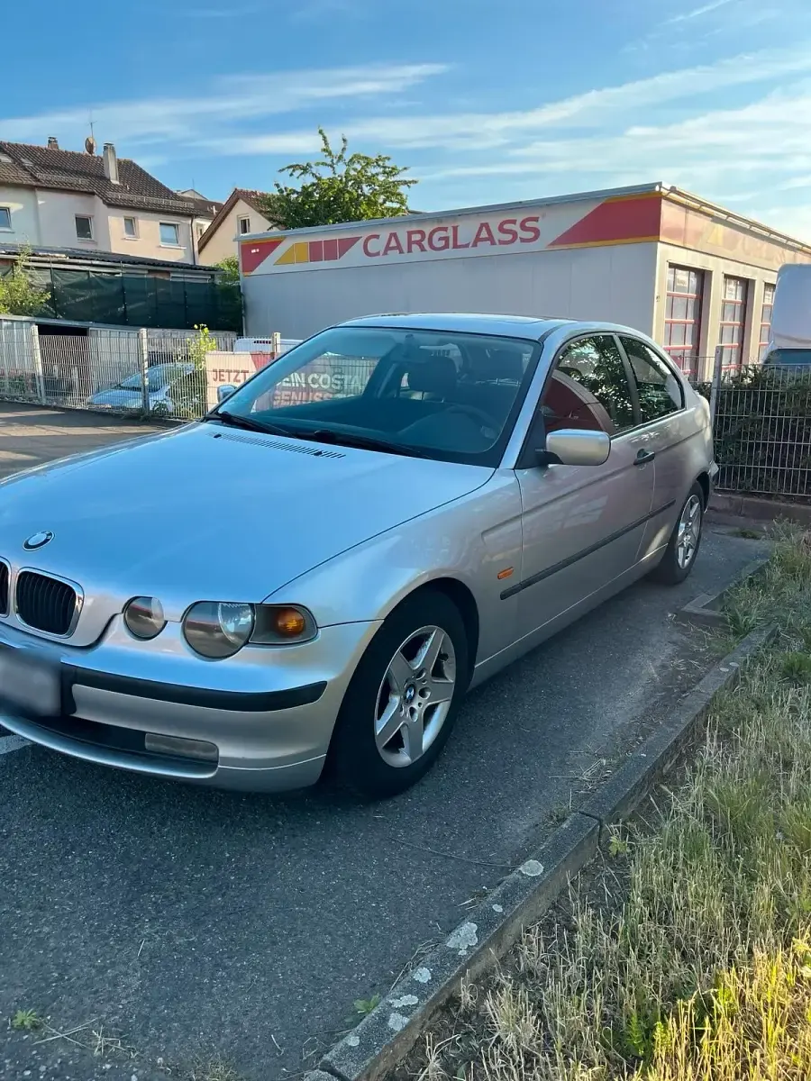 Gebraucht BMW 316 Compact 120 PS (88 kW) 2002 Silber Kleinwagen