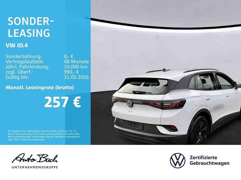 Gebraucht VW ID.4 Pure 108 kW (148 PS) 2022 Weiß SUV
