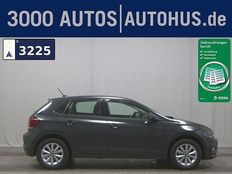 Grau Gebraucht 2021 VW Polo Highline Kleinwagen | 11.980 € (Superpreis) - Bild 1/4