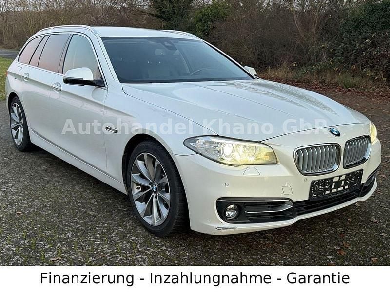 Weiß Gebraucht 2014 BMW 530 Comfort Edition Kombi | 18.950 € (Teuer) - Bild 1/4
