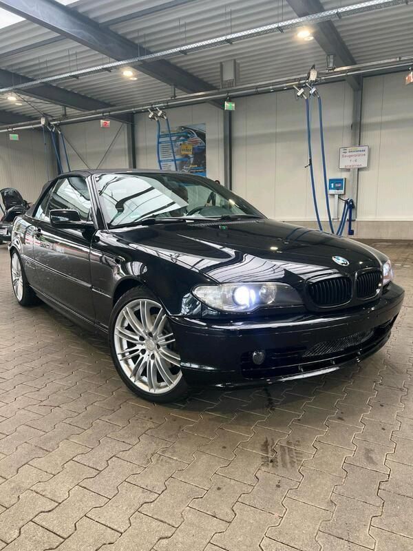 Schwarz Gebraucht 2004 BMW 320 Cabriolet Cabrio | 5.400 € (Guter Preis) - Bild 1/4
