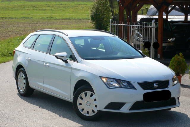 Gebraucht Seat Leon ST Reference 90 PS (66 kW) 2014 Weiß metallic Kombi
