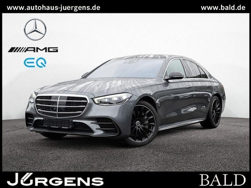Grau selenite grey metallic Gebraucht 2024 Mercedes S580 AMG Limousine | 104.490 € - Bild 1/4