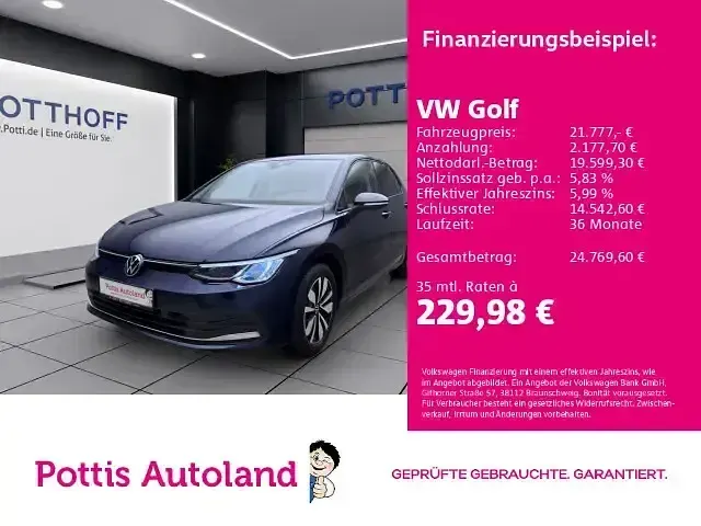 Gebraucht VW Golf VIII Move 150 PS (110 kW) 2023 Limousine