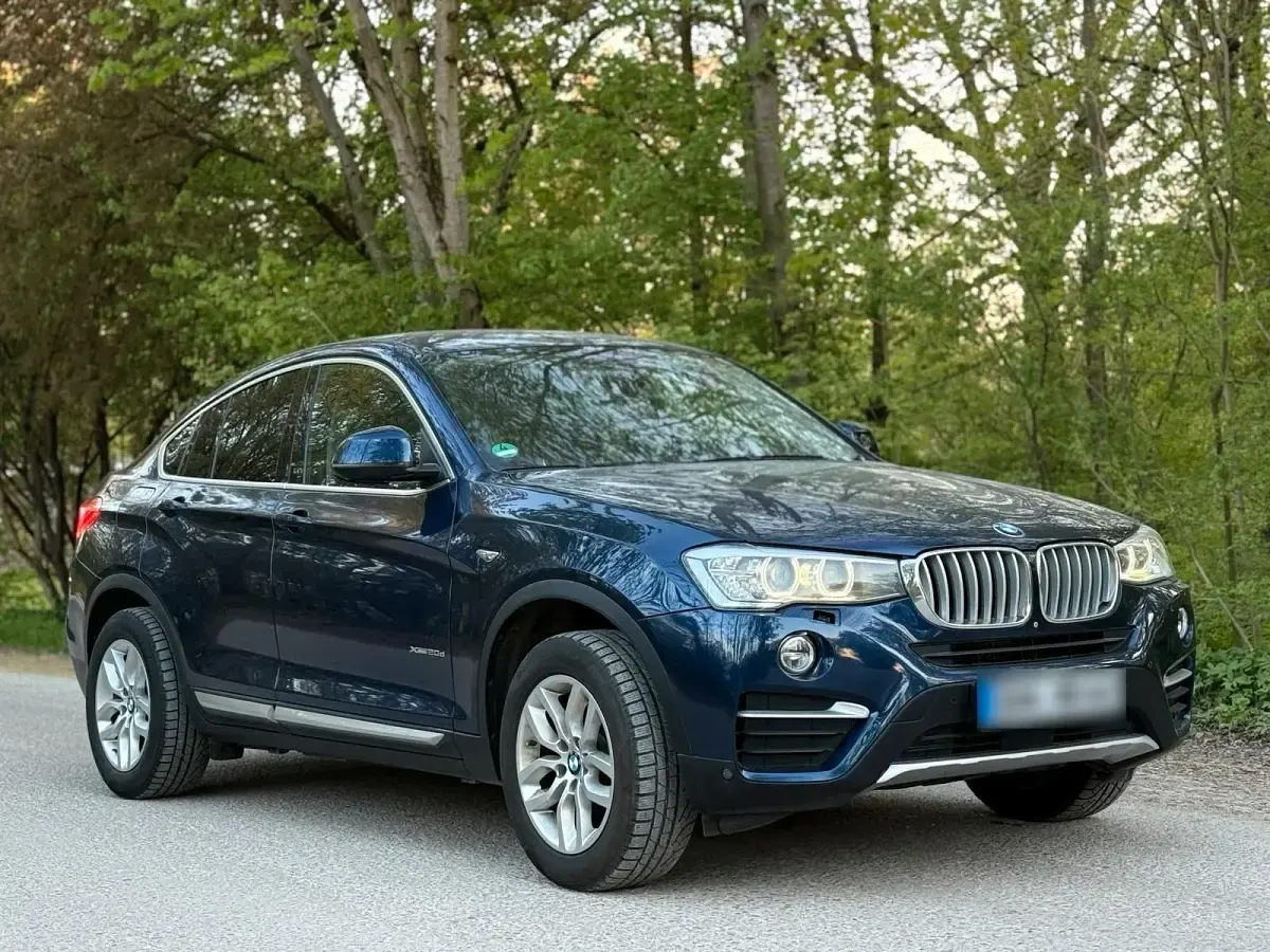 Second-hand BMW X4 190 CP (139 kW) 2014 Albastru SUV