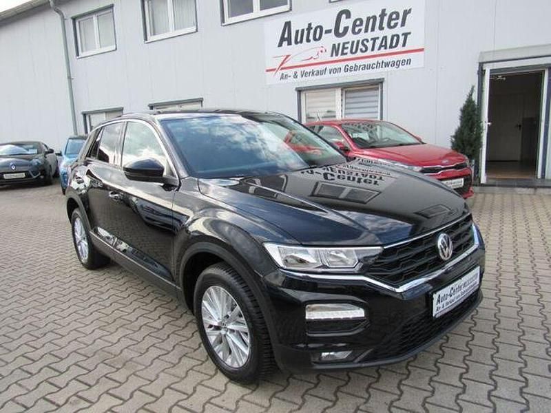 Schwarz Gebraucht 2018 VW T-Roc SUV | 16.980 € - Bild 1/4