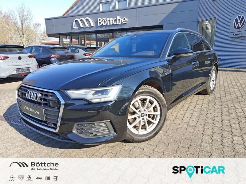 Brillantschwarz Gebraucht 2022 Audi A6 Ambiente Kombi | 33.850 € (Fairer Preis) - Bild 1/4