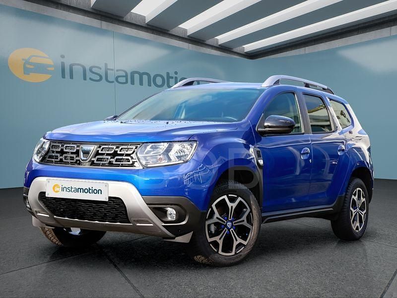 Blau Gebraucht 2021 Dacia Duster SUV | 19.999 € (Etwas zu teuer) - Bild 1/4