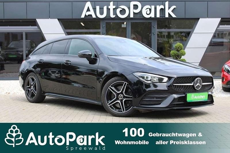 Schwarz Gebraucht 2019 Mercedes CLA250 Night Limousine | 24.900 € (Superpreis) - Bild 1/3