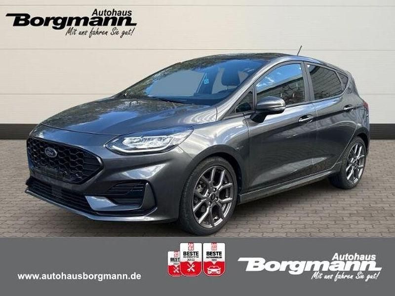 Metallic) (grau Gebraucht 2022 Ford Fiesta ST-Line Kleinwagen | 15.750 € (Guter Preis) - Bild 1/4