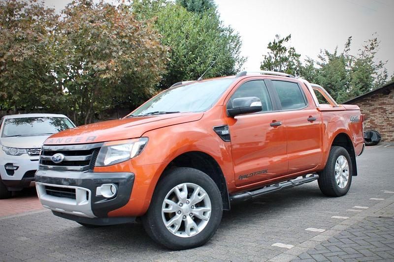 Orange Gebraucht 2015 Ford Ranger Wildtrack Abholung | 15.900 € (Etwas zu teuer) - Bild 1/4