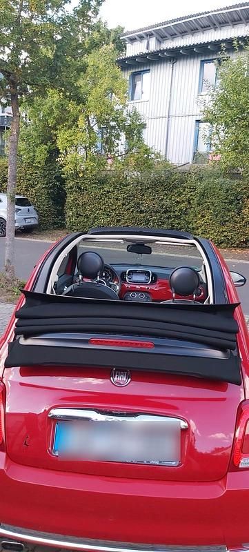 Gebraucht Fiat 500C 65 PS (47 kW) 2017 Rot Cabrio