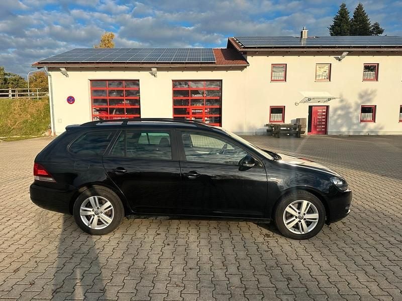Schwarz Gebraucht 2013 VW Golf VI Kombi | 4.100 € (Superpreis) - Bild 1/4