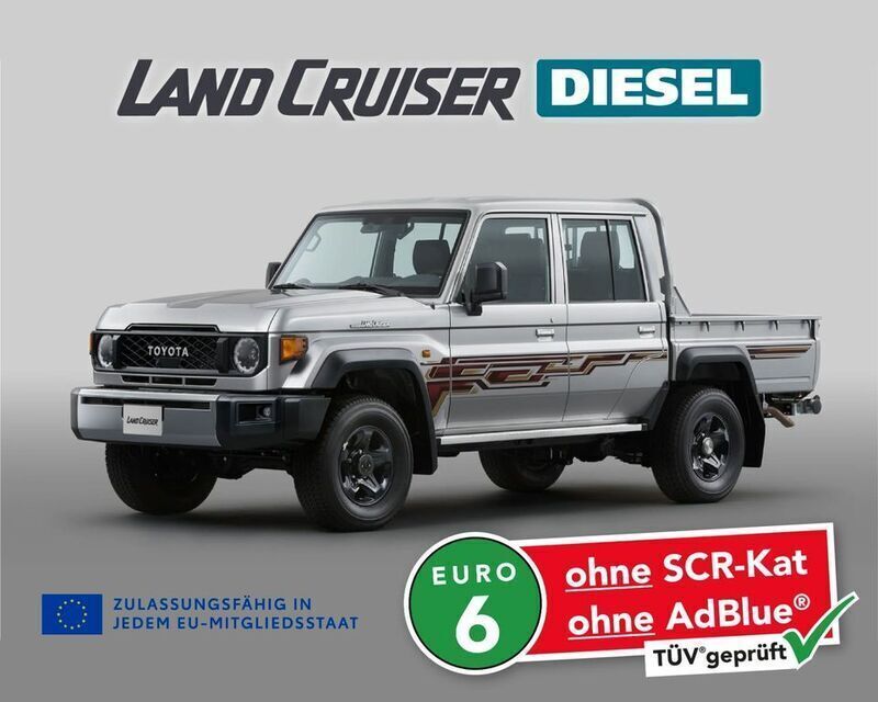 Silber Neu 2025 Toyota Land Cruiser Luxury SUV | 83.990 € (Fairer Preis) - Bild 1/4