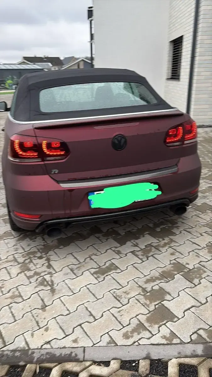 Gebraucht VW Golf Cabriolet R 265 PS (194 kW) 2013 Schwarz Cabrio