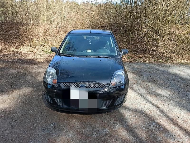 Gebraucht Ford Fiesta 2008 Schwarz Kleinwagen
