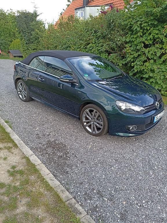 Gebraucht VW Golf Cabriolet LOUNGE 150 PS (110 kW) 2016 Grün Cabrio