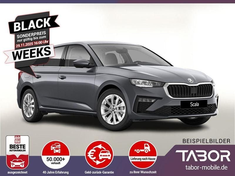 Grau metallic Neu 2025 Skoda Scala Dynamic Kleinwagen | 25.988 € (Fairer Preis) - Bild 1/4