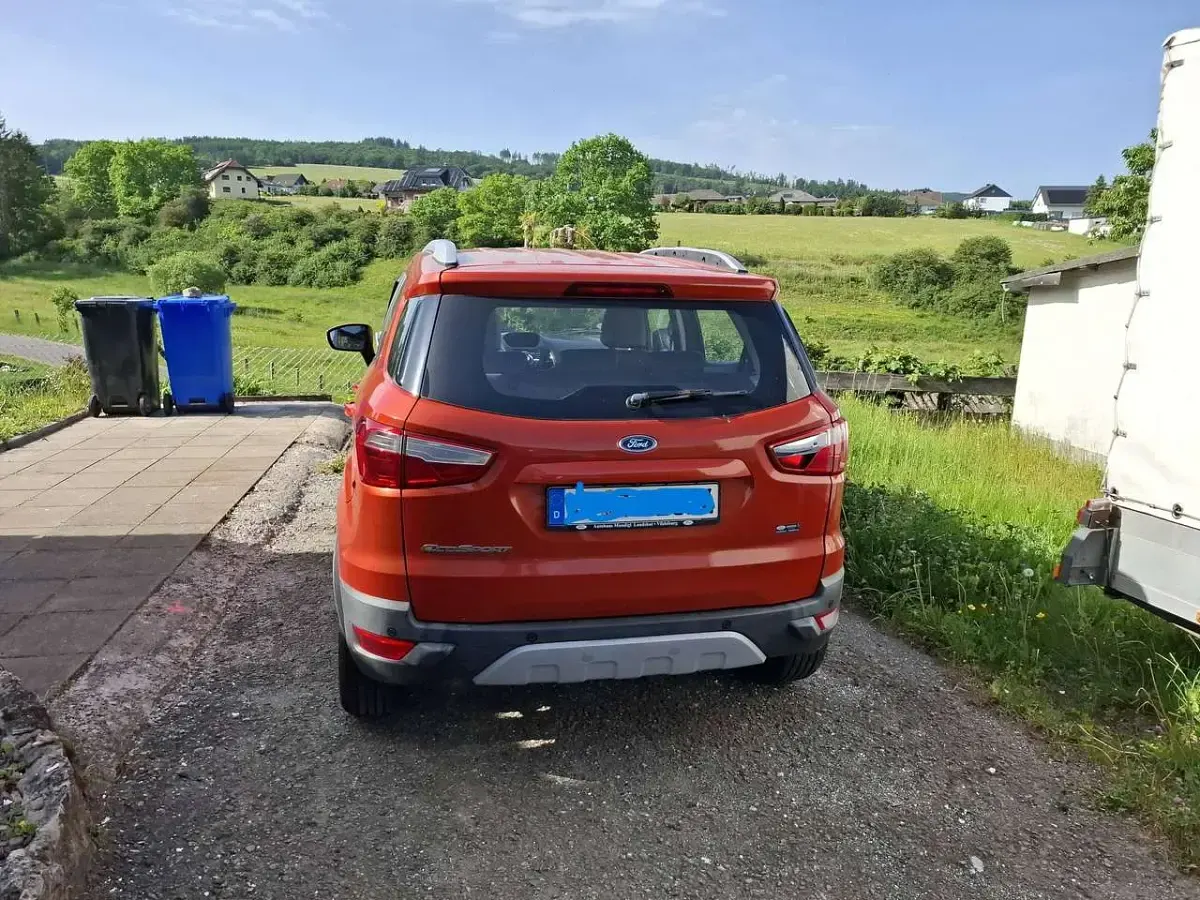 Gebraucht Ford Ecosport Titanium 111 PS (81 kW) 2016 Orange SUV