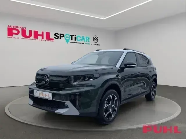 Neu Citroën C3 Aircross 101 PS (74 kW) 2026 Grün montana. metalliclackier SUV