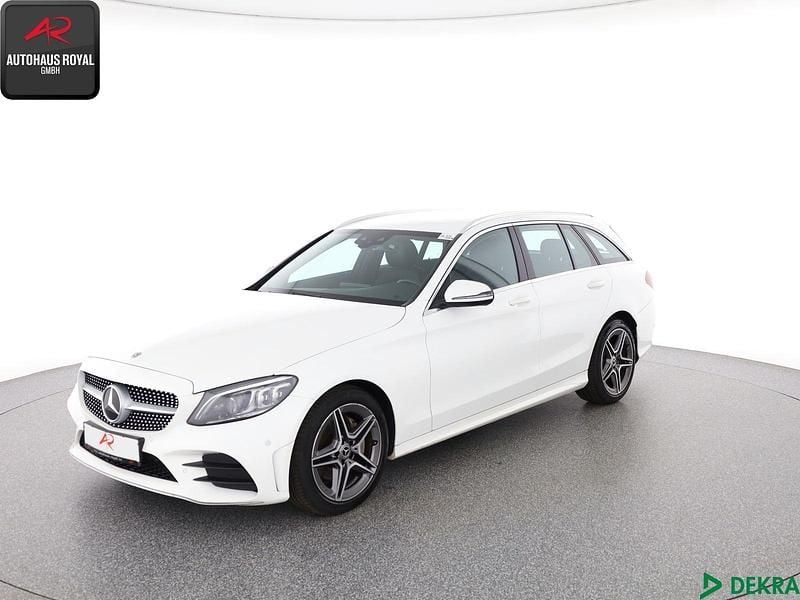 Weiß Gebraucht 2020 Mercedes C180 AMG Kombi | 23.880 € (Superpreis) - Bild 1/4
