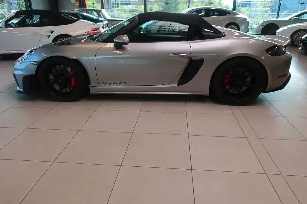 Gebraucht Porsche 718 Spyder 500 PS (367 kW) 2025 Silber Cabrio