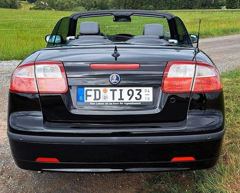 Używany Saab 9-3 Cabriolet Vector 175 KM (128 kW) 2006 Czarny Kabriolet