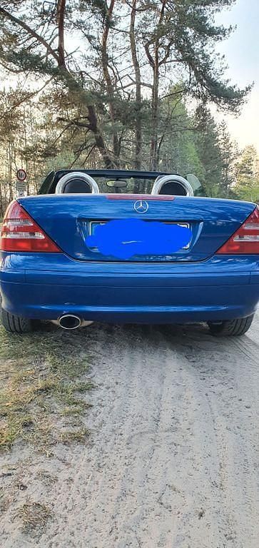 Gebraucht Mercedes SLK200 163 PS (119 kW) 2000 Blau Cabrio