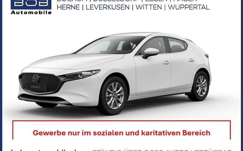 Weiß Neu 2025 Mazda 3 Prime-Line Limousine | 27.170 € - Bild 1/4