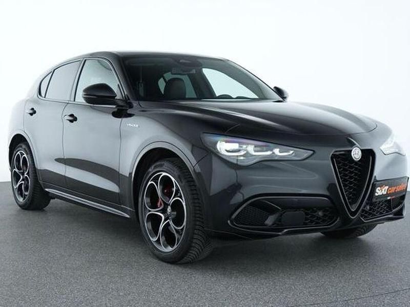 Schwarz Gebraucht 2024 Alfa Romeo Stelvio Veloce SUV | 37.880 € (Guter Preis) - Bild 1/4