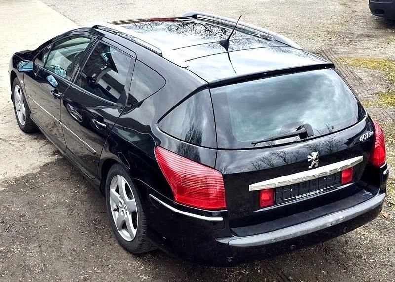 Gebraucht Peugeot 407 109 PS (80 kW) 2008 Schwarz Kombi