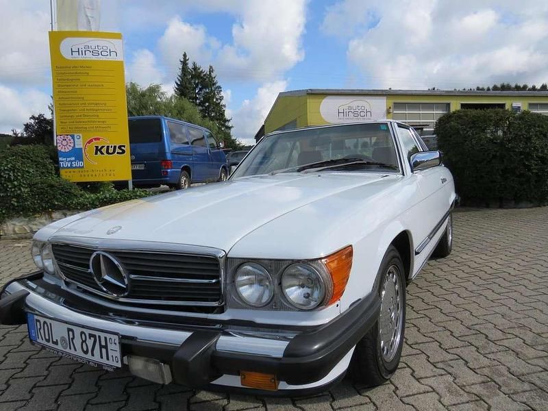 Gebraucht Mercedes 560 227 PS (166 kW) 1987 Weiß Cabrio
