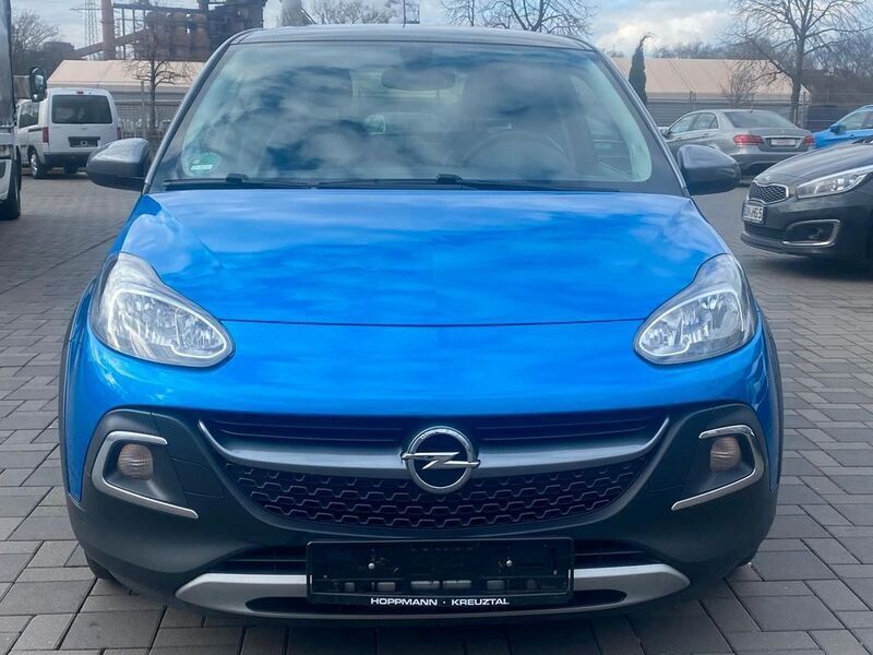 Blau Gebraucht 2017 Opel Adam Rocks Rocks Kleinwagen | 8.490 € (Superpreis) - Bild 1/4