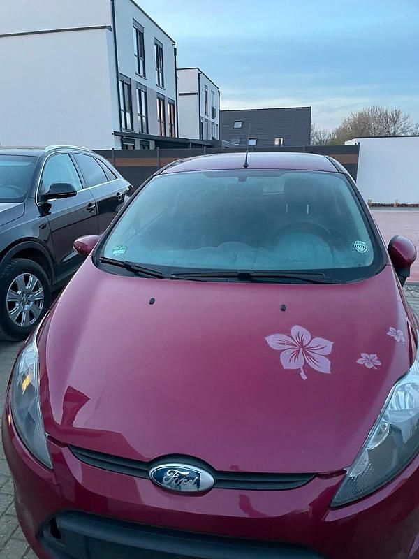 Gebraucht Ford Fiesta 60 PS (44 kW) 2009 Rot Kleinwagen
