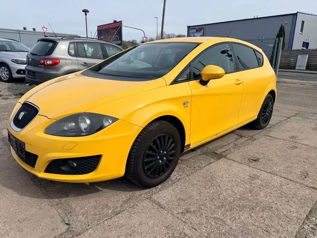 Gebraucht Seat Leon Sport 125 PS (91 kW) 2009 Gelb Kleinwagen