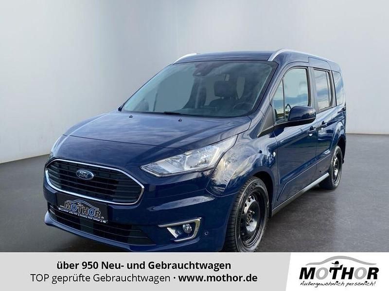 Blau Gebraucht 2018 Ford Tourneo Connect Titanium Kombi | 14.989 € (Teuer) - Bild 1/4
