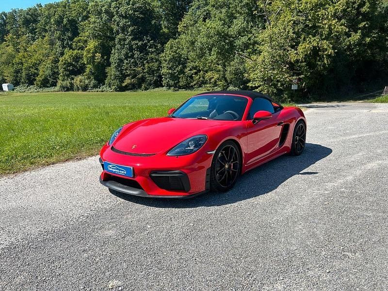 Gebraucht Porsche 718 Boxster 420 PS (308 kW) 2022 Rot Cabrio